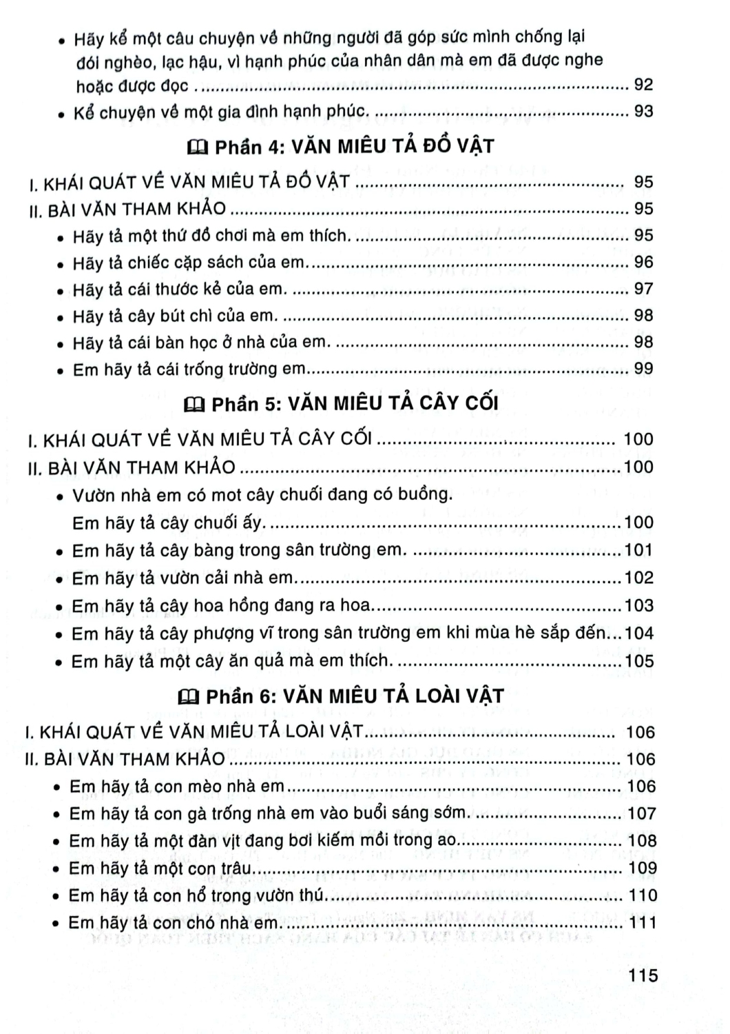 NHỮNG BÀI VĂN TỰ SỰ VÀ MIỂU TẢ LỚP 5 (Dùng chung cho các bộ SGK hiện hành)